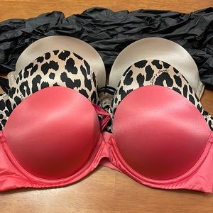 3 Victoria’s Secret Very Sexy Multi-Way Bras 34D